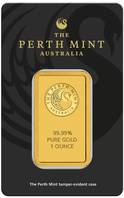 Perth Mint Gold Minted Bar 1oz **PRE ORDER**