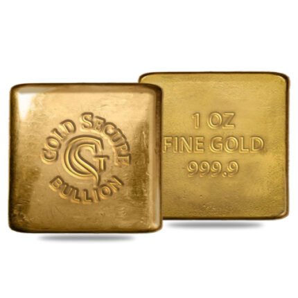 1 oz GoldSecure Gold Cast Bar 999.9