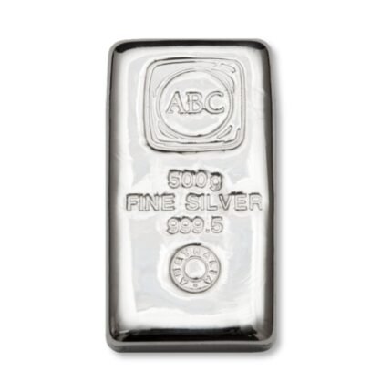 500g ABC Silver Cast Bar