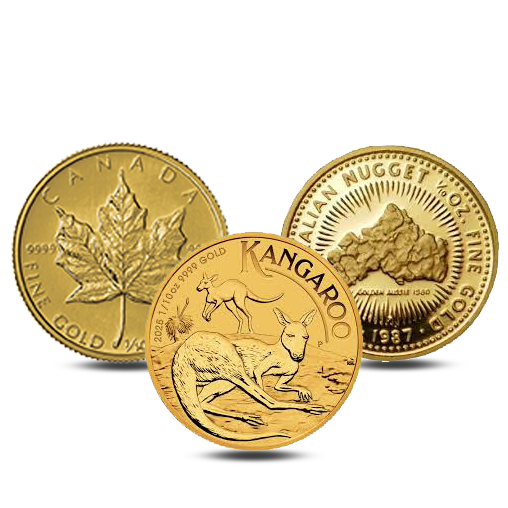 110oz 1/10 oz Random Gold Coin
