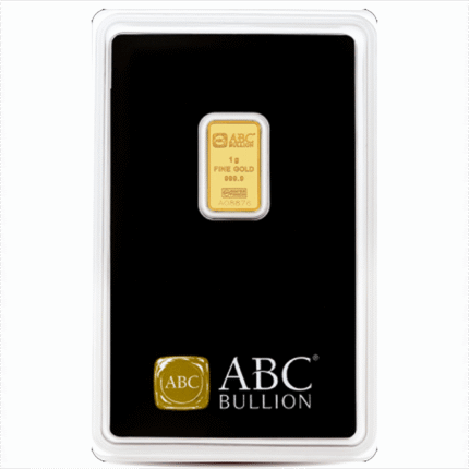 1 g ABC Gold Minted Bar 9999