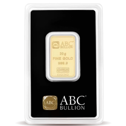 20 g ABC Gold Minted Bar 9999