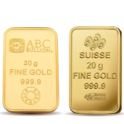 20g Goldsecure Cast Gold Bar 999.9