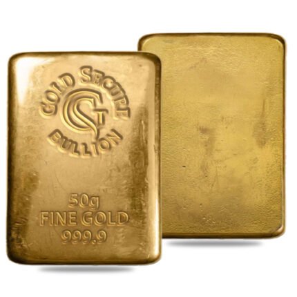 50 g GoldSecure Gold Cast Bar 999.9