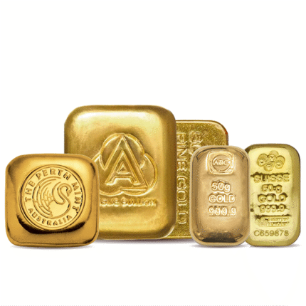 50 g Generic Gold Cast Bars 999.9