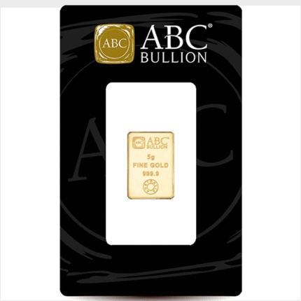 5 g ABC Gold Minted Bar 999.9