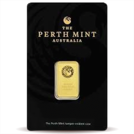 5 g Perth Mint Gold Minted Bar 999.9