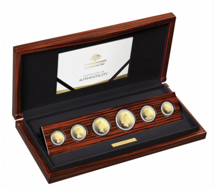 Fine Gold Proof Set – Change of Monarch