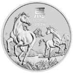2026 Perth Mint Silver Lunar Horse Coin 1oz
