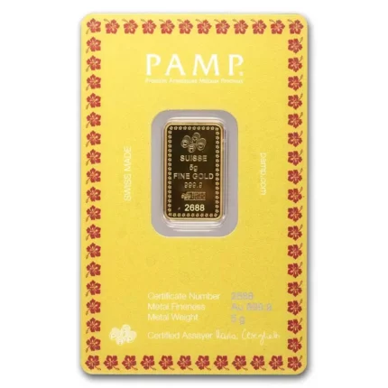 PAMP Gold Lakshmi Minted Bar 5g
