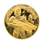 2024 Scottsdale Mint Gold Alien Coin 1/10oz