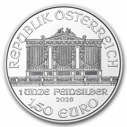 2026 Austrian Mint Silver Philharmonic Coin 1oz
