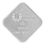 Royal UK Mint Silver Britannia and Liberty Bar 1oz