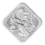 Royal UK Mint Silver Britannia and Liberty Bar 1oz