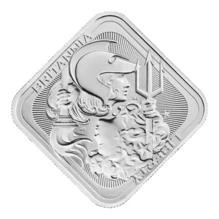 Royal UK Mint Silver Britannia and Liberty Bar 1oz