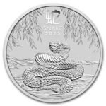 2025 5 oz Australian Silver Lunar Snake Coin (BU)