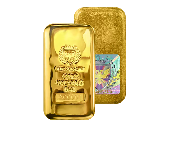 gold-cast-bars-germania-mint Germania Mint Gold Cast Bar 1oz