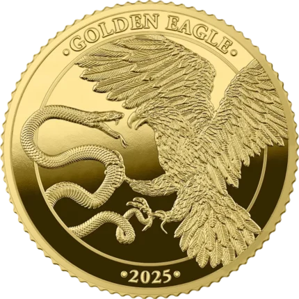 2025 Germania Mint Gold Golden Eagle Coin 1/10oz