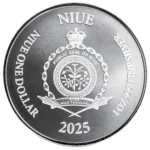 2025 Scottsdale Mint Silver Justice Coin 1oz