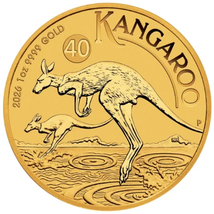 2026 Perth Mint Gold Kangaroo Coin 1oz